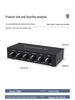 2-In 4-Out High Fidelity 3.5mm AUX Stereo Audio Distributor with Volume Control