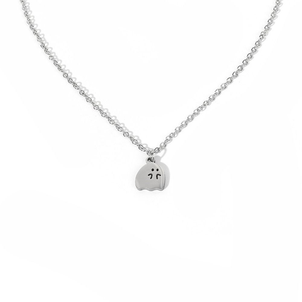 Accessories Kids Gift Chain Women Necklace Cartoon Necklace Couple Necklaces Cute Ghost Necklace