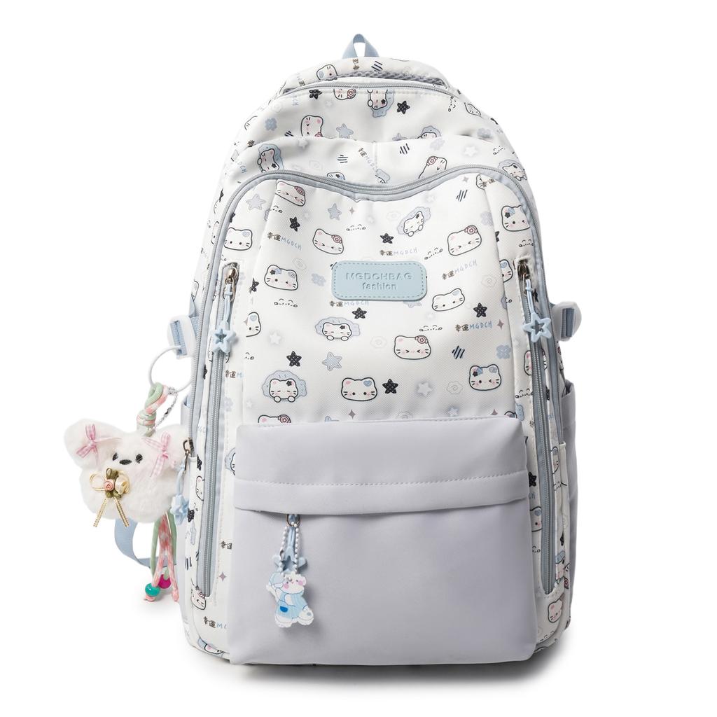 Schoolbag1011 new ins wind small fresh schoolbag junior high school girls high school students backpack light travel backpack