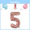 Bright And Colorful 32 Inch And 40 Inch Birthday Number Foil Balloons For Memorable Celebrations