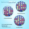 3D Four-in-a-Row Educational Game - Parent-Child Interactive Strategy Toy