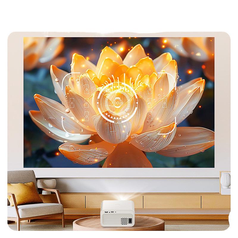 Ultra HD Mobile Projector for Home & Dorm Theater