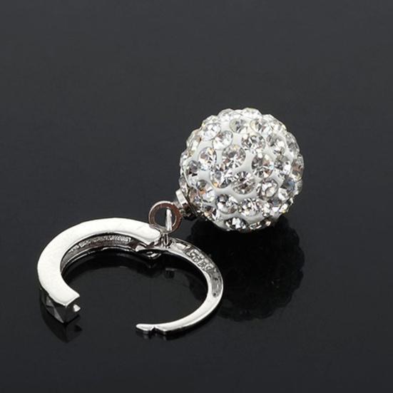 Earrings Water Diamond Round Ball Drops Embrace Earrings
