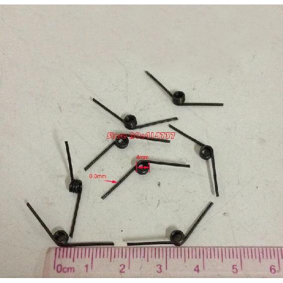 20pcs  Spring  steel   torsion springs 0.8mm wire  tensioning torsion spring 0.8mm