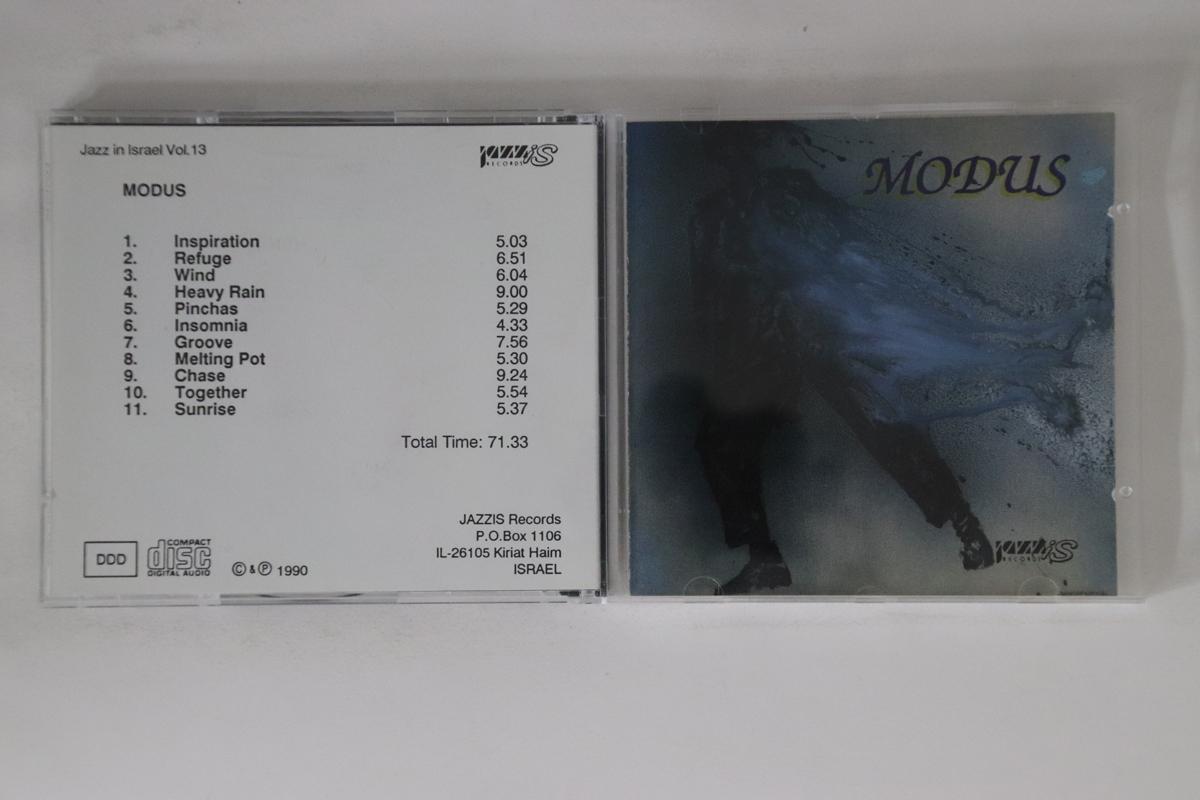 

CD MODUS (SASI SHALOM) - Modus Vivendi 1013 JAZZIS 1990 Others Jazz Used