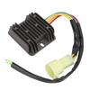 Motorcycle Voltage Regulator 5 Wires 12V Alloy Volt Rectifier Replacement for TRX300 FOURTRAX 1993‑2000