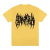 OsamaSon Logo Print T Shirt Unisex Women Hip Hop Oversized Short Sleeve Tshirts Unisex Clothing Vintage Gothic Tshirt Tops Streetwear