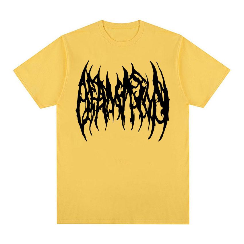 OsamaSon Logo Print T Shirt Unisex Women Hip Hop Oversized Short Sleeve Tshirts Unisex Clothing Vintage Gothic Tshirt Tops Streetwear