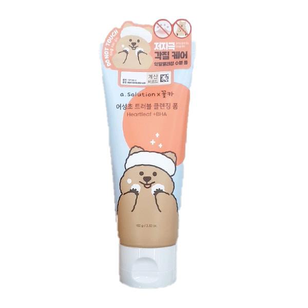 ASolution Houttuynia Cordata Trouble Cleansing foam Quokka Edition 100g One thing