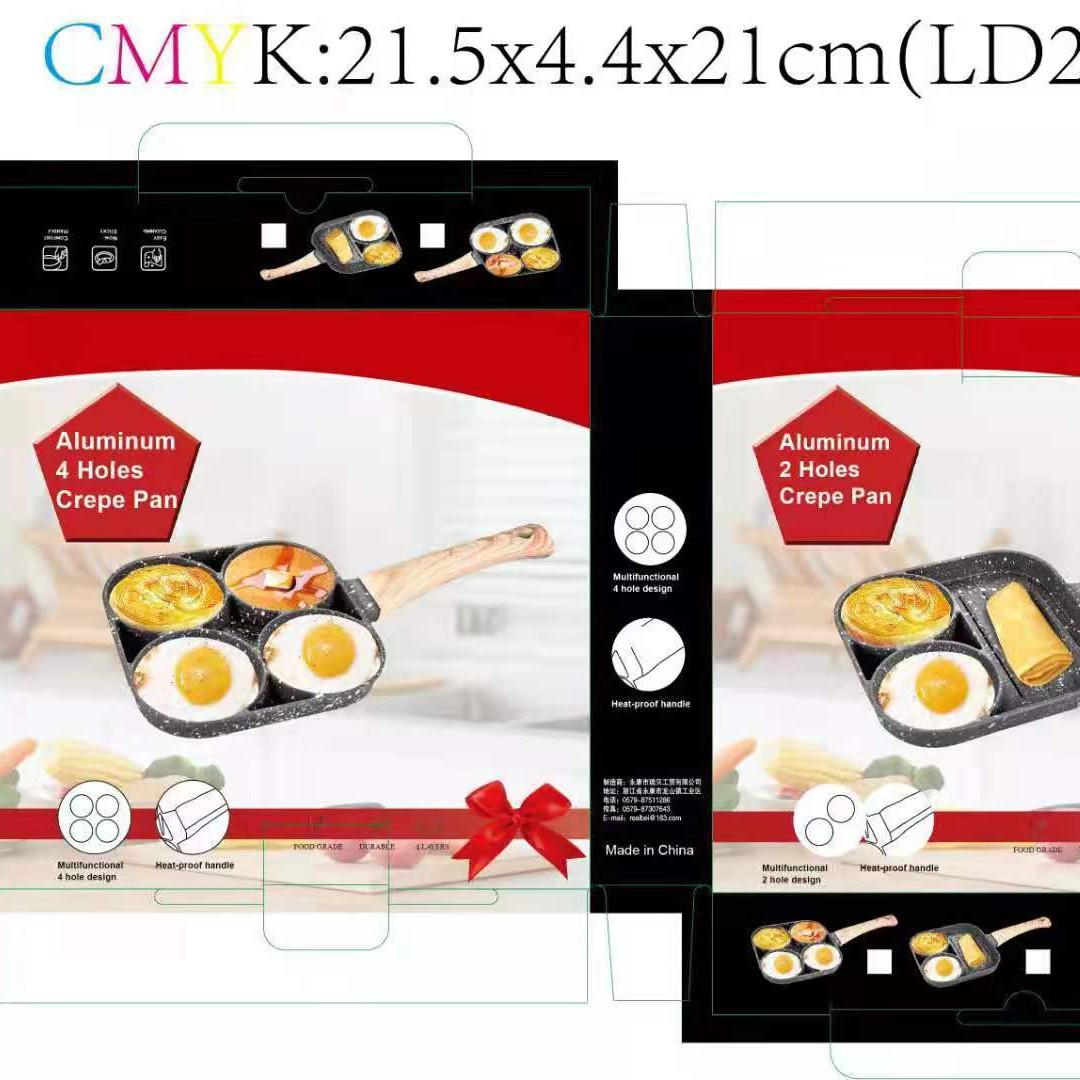 

Антипригарная сковорода с четырьмя отверстиями для омлета, яиц, пельменей и бургеров