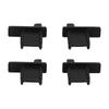 2 Pairs Left & Right RV Trailer Remis Flyscreen Window Blind Clips Caravan Motorhome Parts Accessories