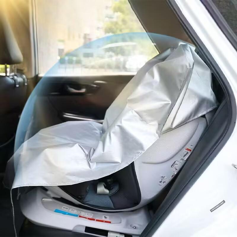 Baby Car Seat Sunshade: Dustproof Dust Cover & Sun Protection