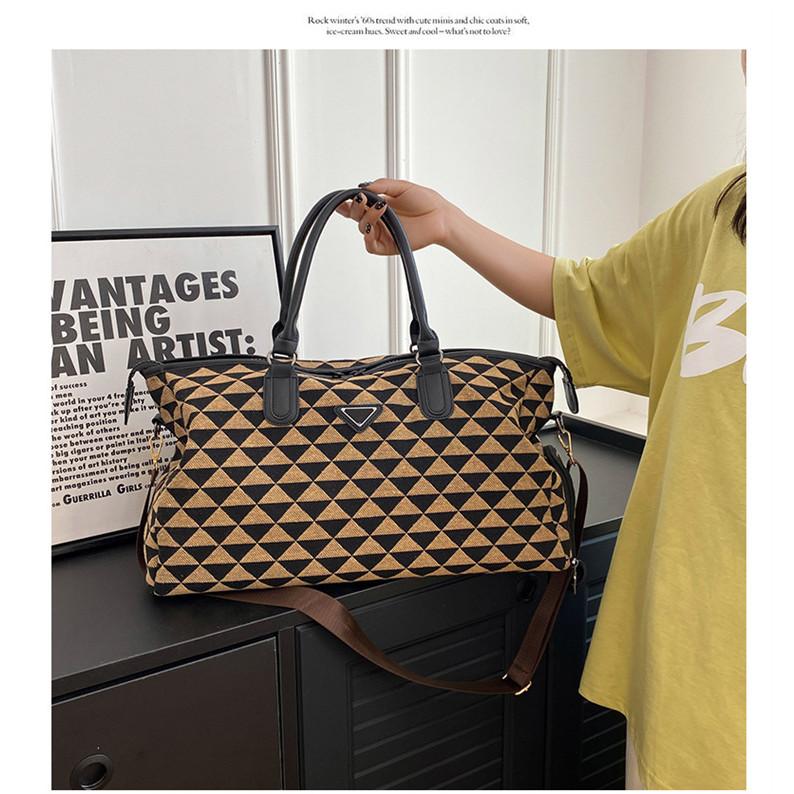 IELGY Bolsa de Viagem Portátil para Curta Distância Feminina Grande Capacidade Bolsa de Mão de Viagem Multifuncional Saco de Armazenamento de Roupas para Passeio