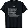 William Shakespeare Sonett 73 T-Shirt