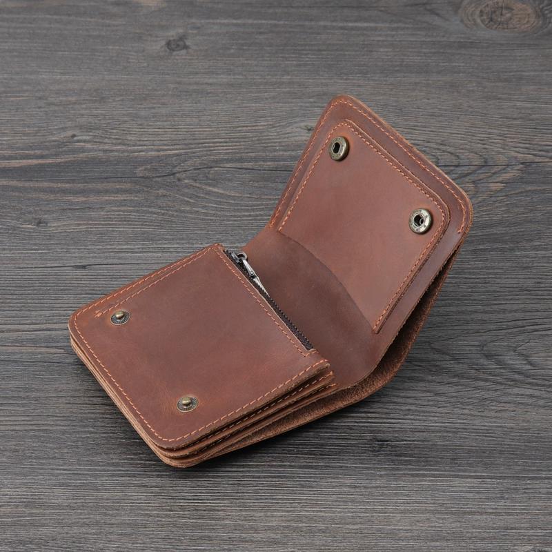 Новый мужской кожаный кошелек — фото 15