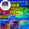 Waterproof Led Light Strip With Remote For Outdoor Home Decoration