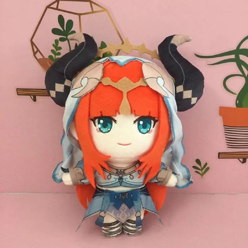 Genshin Impact Plush Dolls Citlali Arataki Itto Bennett Al Haitham Raiden Shogun Klee Cartoon Anime Figure Soft Stuffed Toys