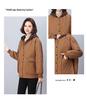 Women's Winter 2024 Hooded Cotton Coat - Loose, Plus Size, Casual Warm Jacket for Middle-aged & Elderly Moms