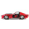 Modèle Réduit - BATMAN - Corvette Stingray - 1:32 - Rouge - Pour Enfants À Partir De 6 Ans