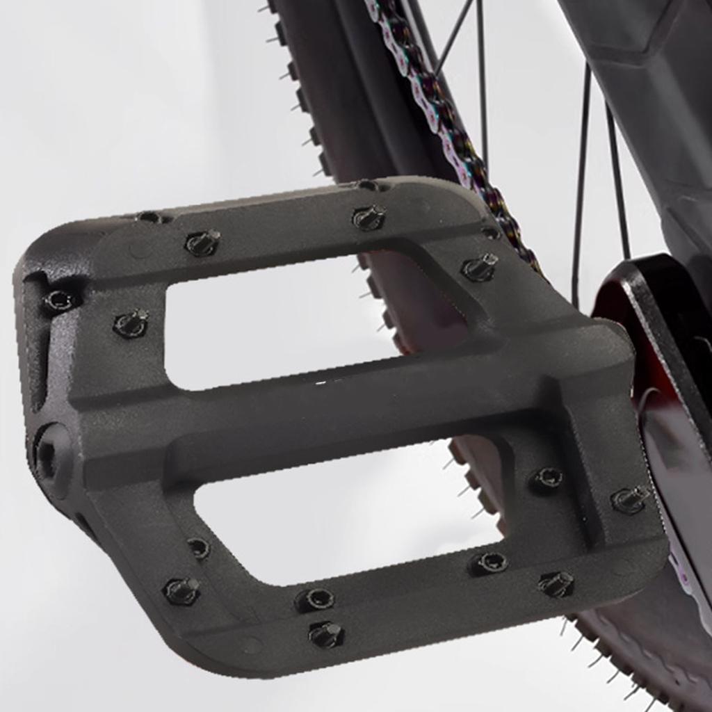 1 Paar Fahrradpedale 916in Verbreitert Rutschfest Einfache Installation Nylonfaser Mountainbike-Pedal für