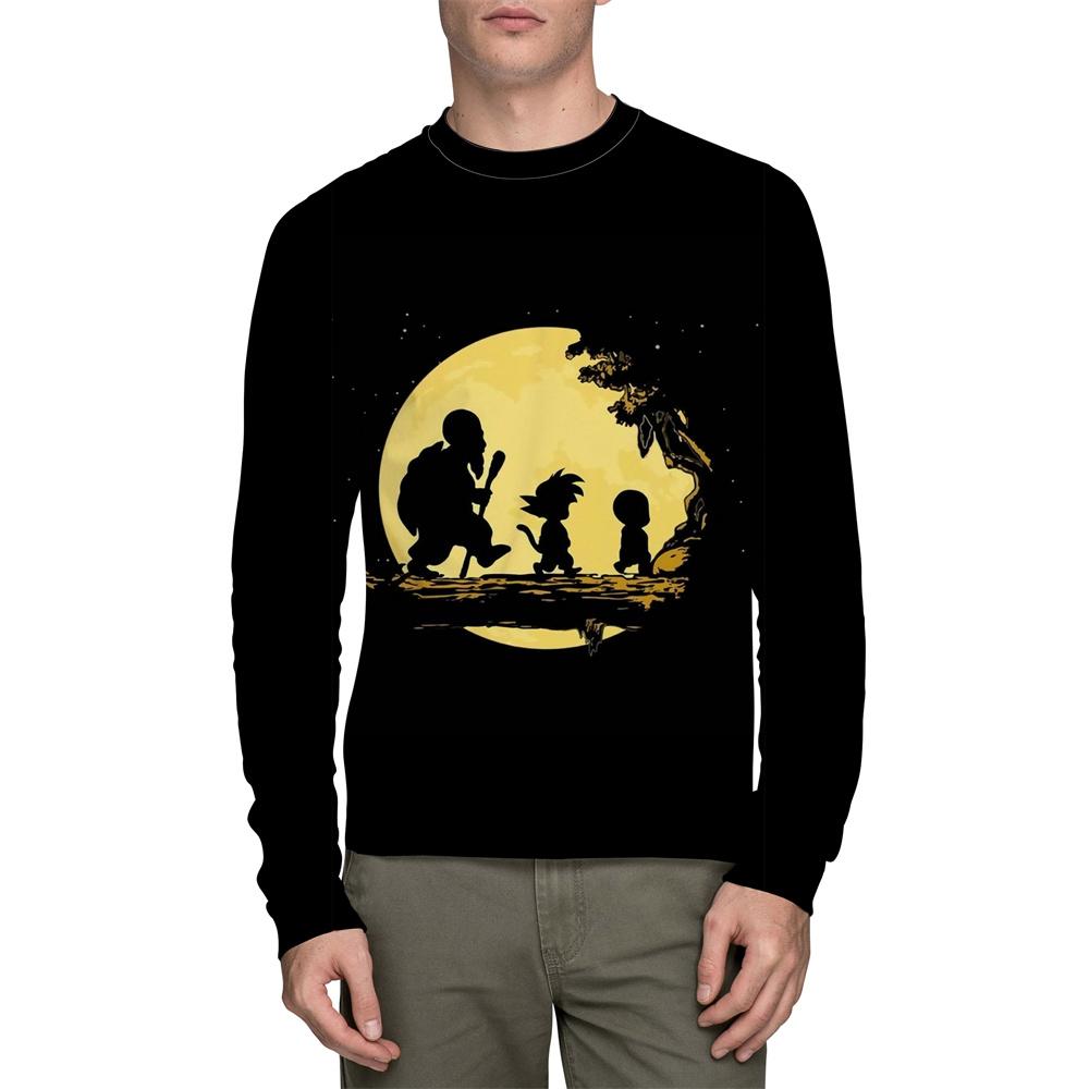 Dragon Ball Summer Man Long Sleeve T-Shirt Cartoon Japanese Anime Casual Autumn 3D Print Cosplay T-Shirts