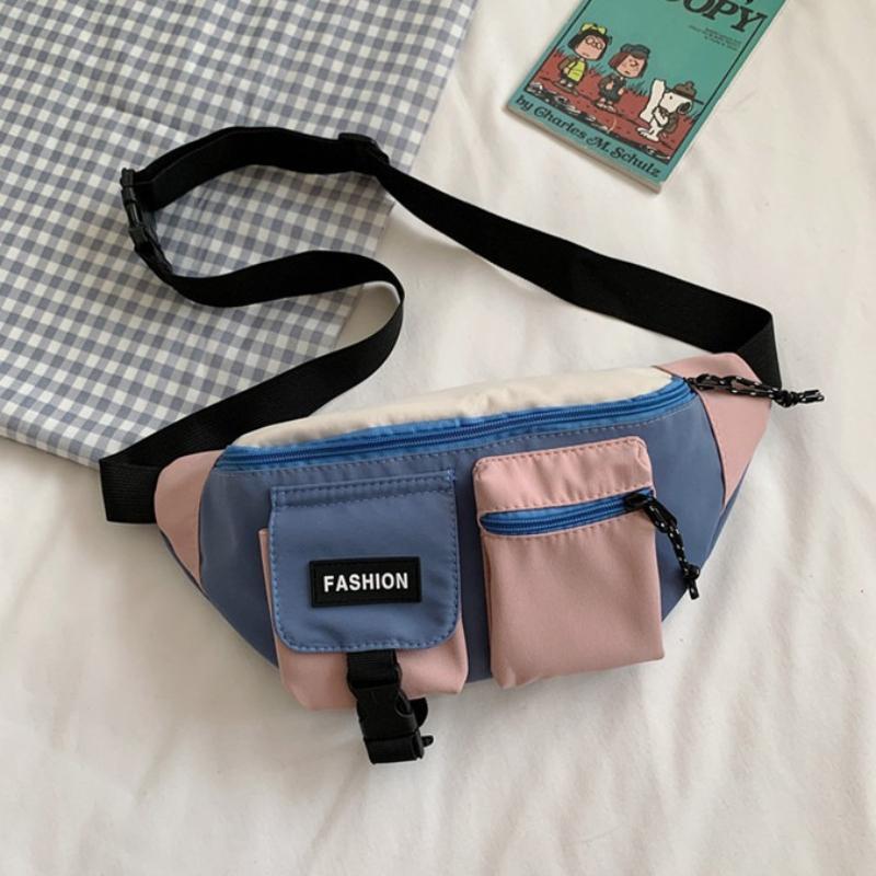 Multifunctional Casual Waist Bag Chest Bag Outdoor Sports Portable Mobile Phone Bag Crossbody Bag Large Capacity Shoulder Bag Armpit Bag Wallet