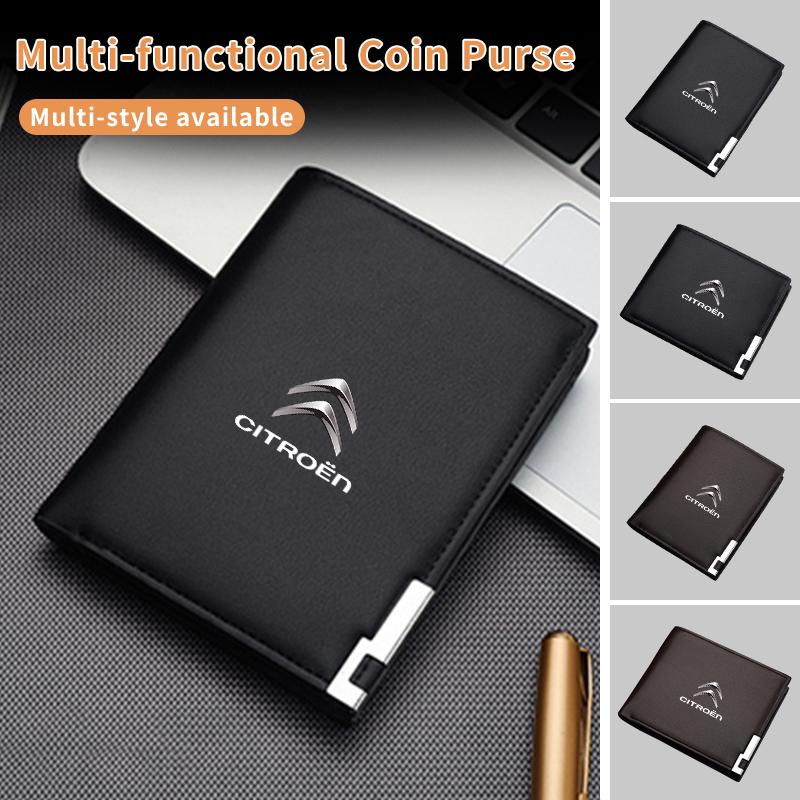 ALN2   Car Driver's Licence Organiser Insurance Card Holder Wallet Purse For Citroen C4 C3 C5 C1 C2 VTS Berlingo Celysee Xsara Picasso