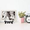 20x Portable Dish Display Stand Foldable Plastic Display Stand Photo Frame Stand Plate Saucer Pottery Display Home Storage Rack