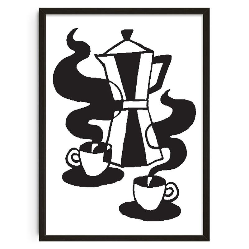 Vintage Abstract Classic Posters Retro Mind Maze Print Mid Century Wall Art Canvas Painting for Club Living Room Home Decor