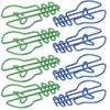 100Pcs Paper Clips Small Cute Light Bulb Special Shaped Metal Office Supplies for Notes