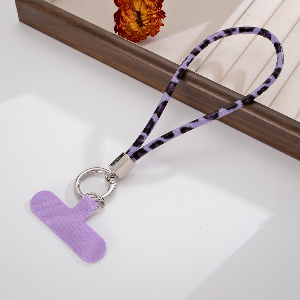 Leopard Print Phone Chain - Versatile Short Lanyard and Crossbody Strap