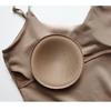 High Quality Seamless Women Underwear Sexy Backless Wireless Bra Classic Sling Vest Brassiere Insert Gasket Push Up Bra Lingerie