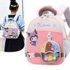 Cartoon Kids Capybara Backpack With Breathable Oxford Fabric For School Use