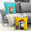 B-Bored Ape ART Pillow Case Office Cushions Suitable For Sofa Car Decorative Cushion Cover