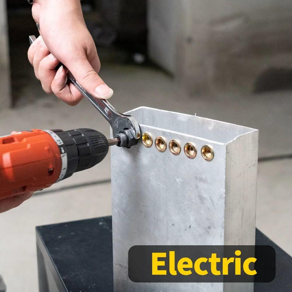 Quick-Install Hand Rivet Nut Tool Steel Nuts Rivet Nut Manual Rivet Tool  Mechanical Assembly