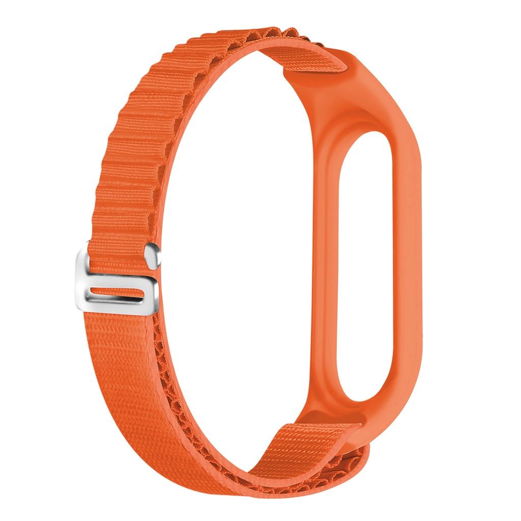 Strap For xiaomi Mi band 4 6 7 5 Wristband Smartwatch Accessories Sport Nylon Alpine loop Replacement bracelet miband4 5 3 band