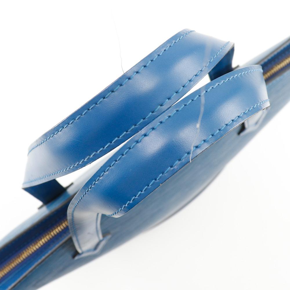 Louis Vuitton Sun Jack Handbag M52275 Toledo Blue Blue Epi Leather Women Used