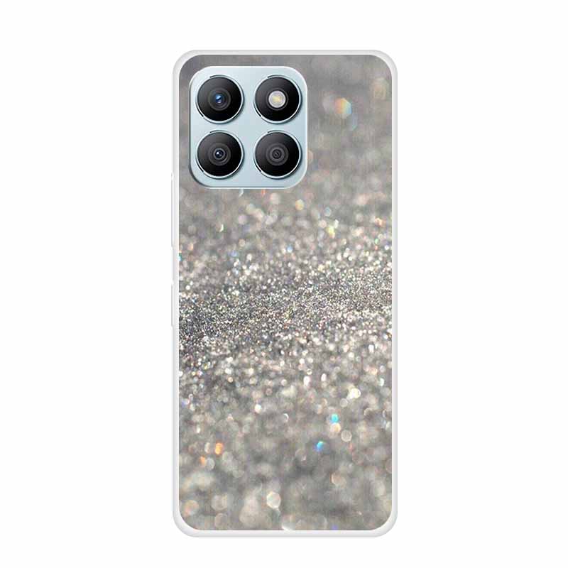For Honor X8C X8B Phone Case For Huawei Honor X 8 C B X8 8C 8B Soft Silicone TPU Transparent Funda Clear Marble Patterns Cover