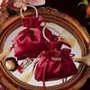 Elegant Drawstring Handbag - Wedding Candy Gift Bag & Souvenir Box