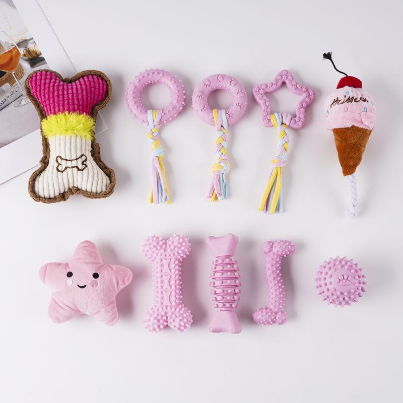 Durable TPR Dog Teething Stick: Bite-Resistant, Self-Play, Boredom Relief Toy