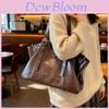 Urban Minimalist Pu Tote Bag With Zipper Closure For Daily Use
