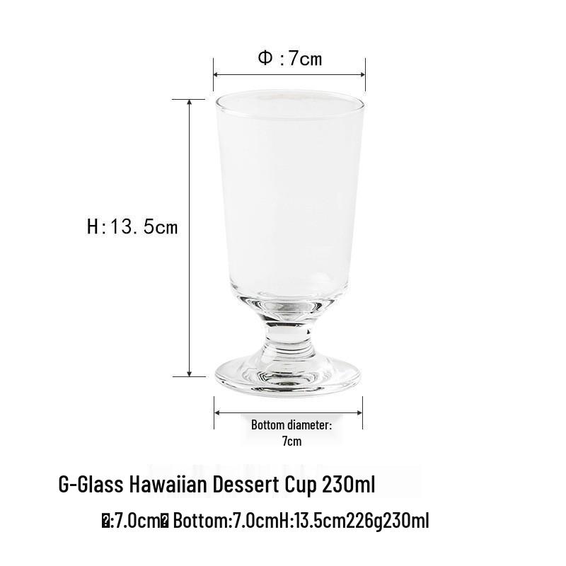 Short-Legged Multi-Purpose Dessert Cup - Wide Mouth for Ice Creams and More Default