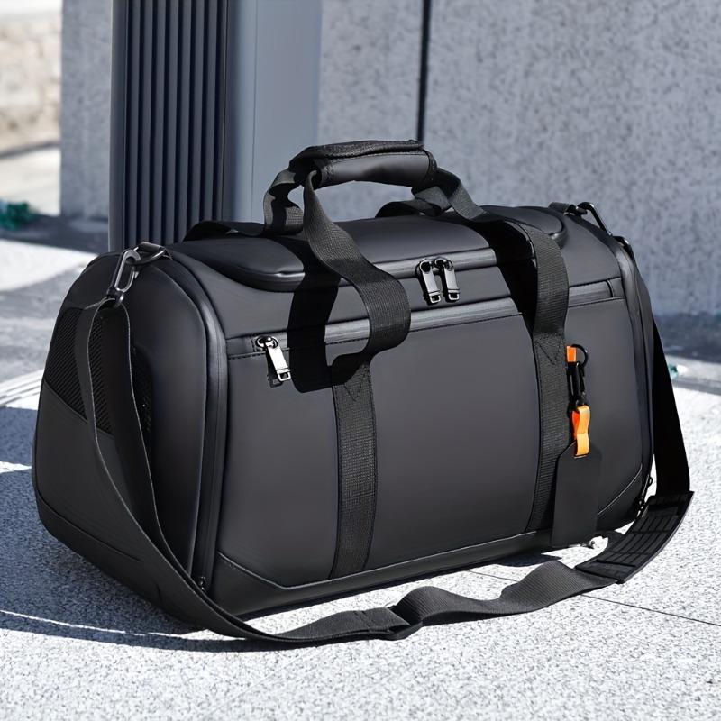 Large Capacity Travel Duffel Bag, Spacious Unisex Overnight Sports Gym Bag with Multiple Compartments, Perfect for Fitness, Outdoor Adventures
