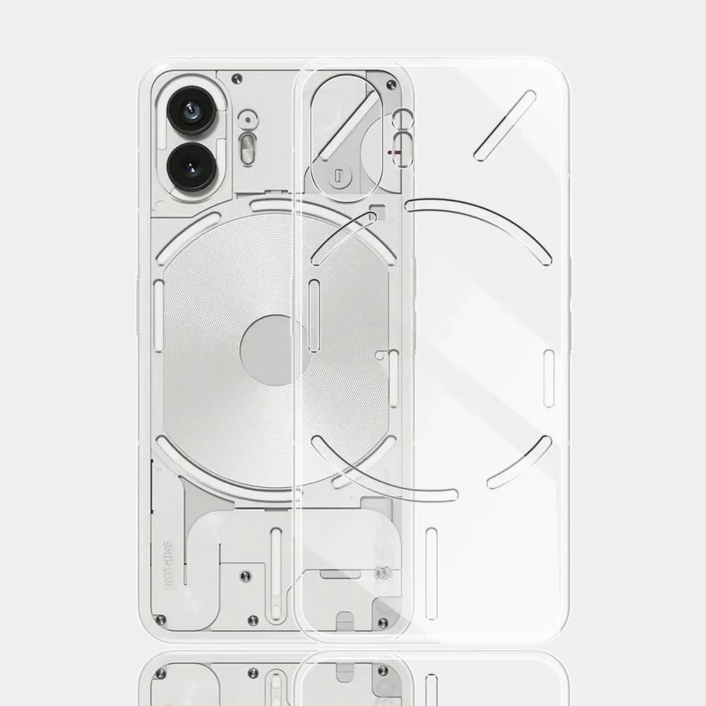 For Nothing Phone 2 Case Clear Silicone Soft TPU Phone Cases For NothingPhone2 Phone2 Bumper Fundas Shockproof Coques Carcase