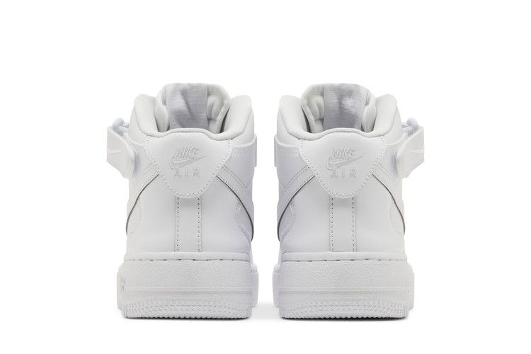 Kids' Sneakers Nike Air Force 1 Mid EasyOn SE Triple White (GS) White/White/White