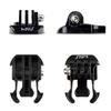 Kit de Acessórios de Montagem em Capacete HSU Kit de Montagem para Câmera de Ação Compatível com GoPro Hero e outras câmeras de ação 13/11/10/9/8/7/6/5 etc. (11 em 1)