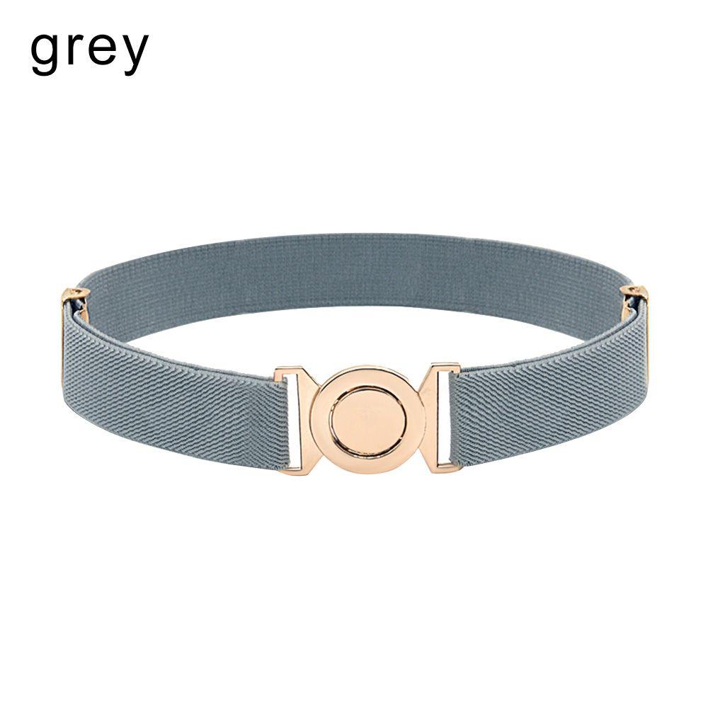 Stretch Adjustable Kids Waist Belt Elastic Belts Opposite Buckle Waistband