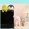 Raposa Dinossauro Burro Pinguim Gato Animal de Pelúcia Brinquedo Para Decoração de Mesa de Estudo E Presente de Escritório