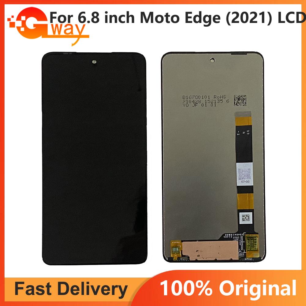 

LCD Screen and Digitizer Full Assembly For Moto Edge (2021)