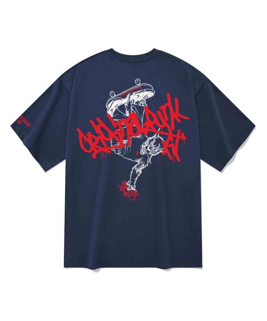 Seupissis X Original Punk Punk Trick Short Sleeve T-Shirt 5 Colors
